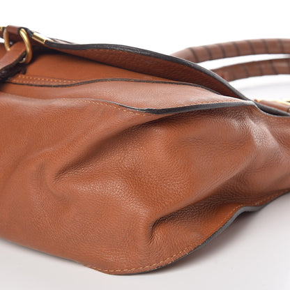 Chloe Calfskin Medium Marcie Satchel Tan 15 of 15