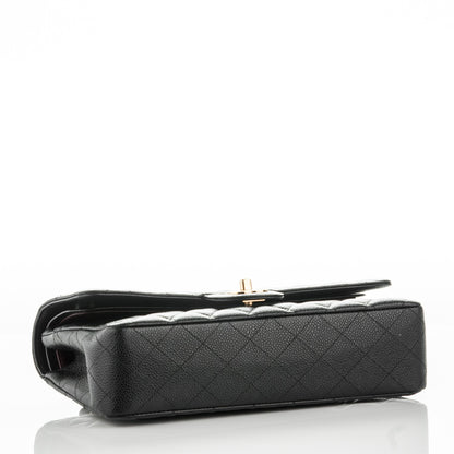 Chanel Caviar Quilted Medium Double Flap Black 4 of 8