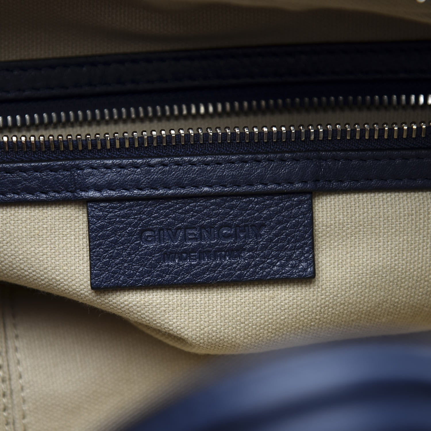 Givenchy Pebbled Calfskin Small Nightingale Night Blue 5 of 10