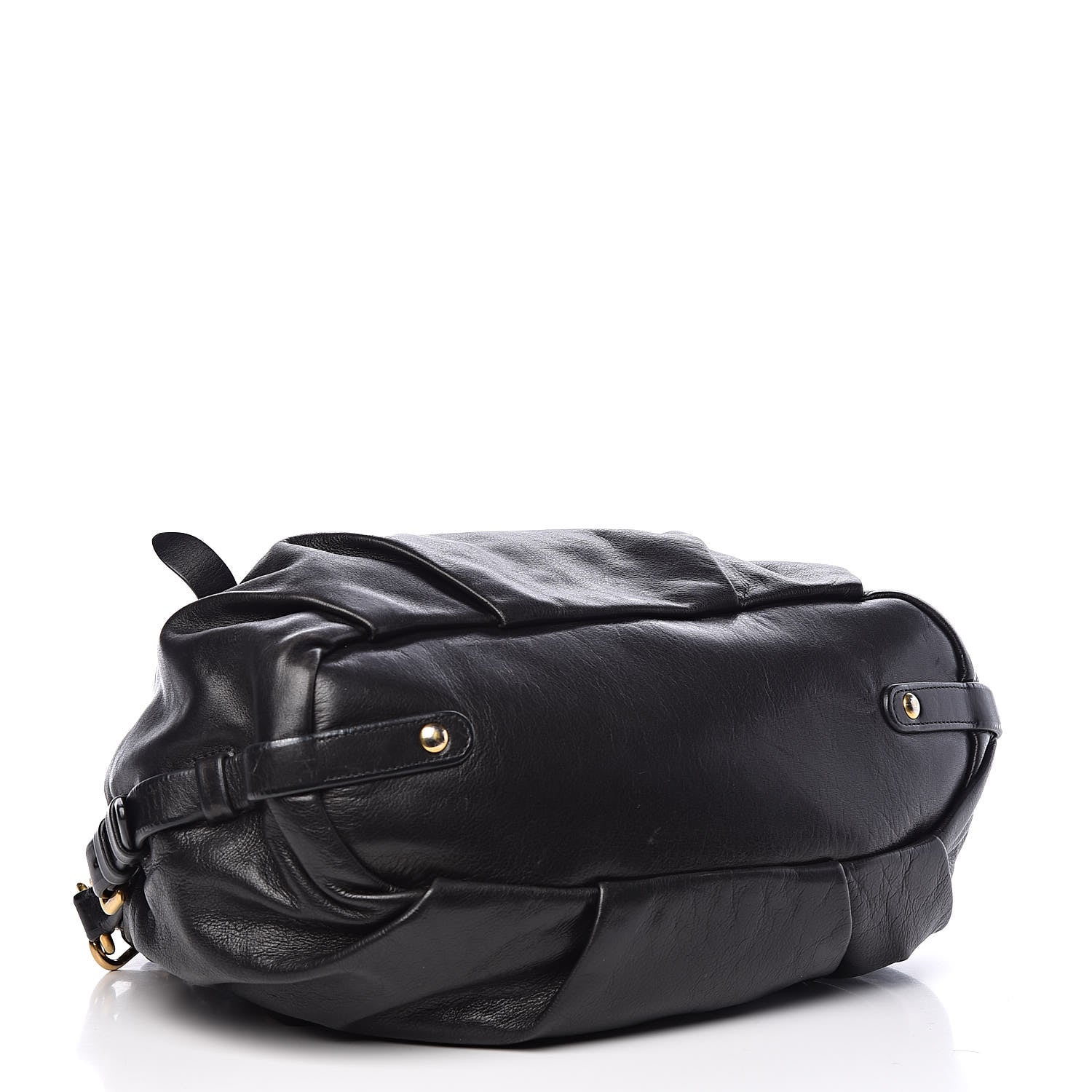 Prada Soft Calf Tote Black 5 of 15