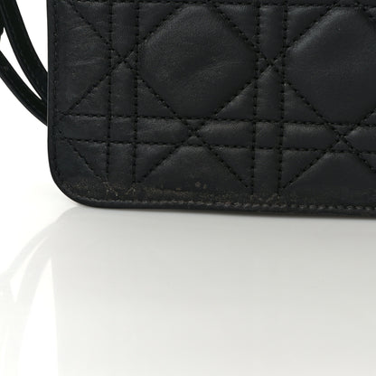 Christian Dior Calfskin Macrocannage Medium Toujours Black 20 of 21