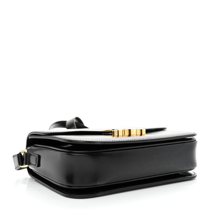 Celine Shiny Calfskin Medium Triomphe Black 4 of 11