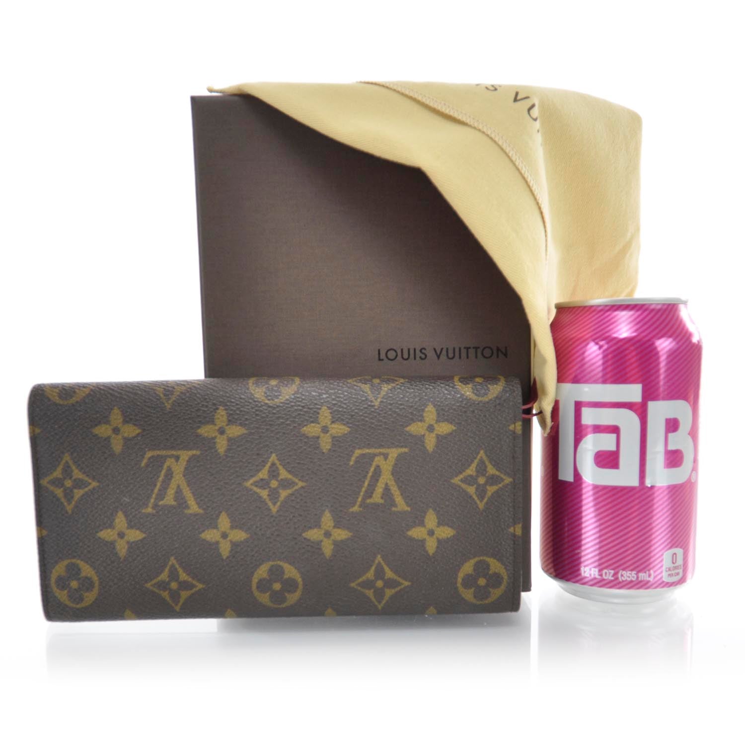 Louis Vuitton Monogram Josephine Wallet Red 2 of 7