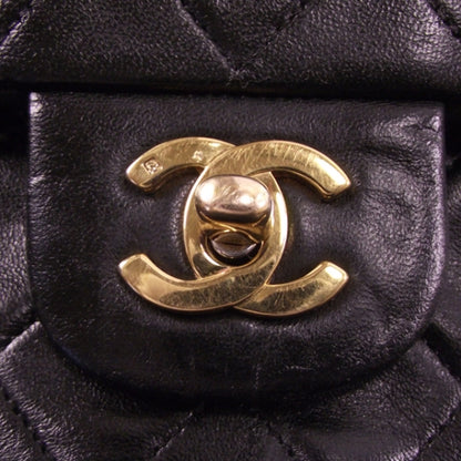 Chanel Vintage Lambskin Medium Classic Flap Black 13 of 13
