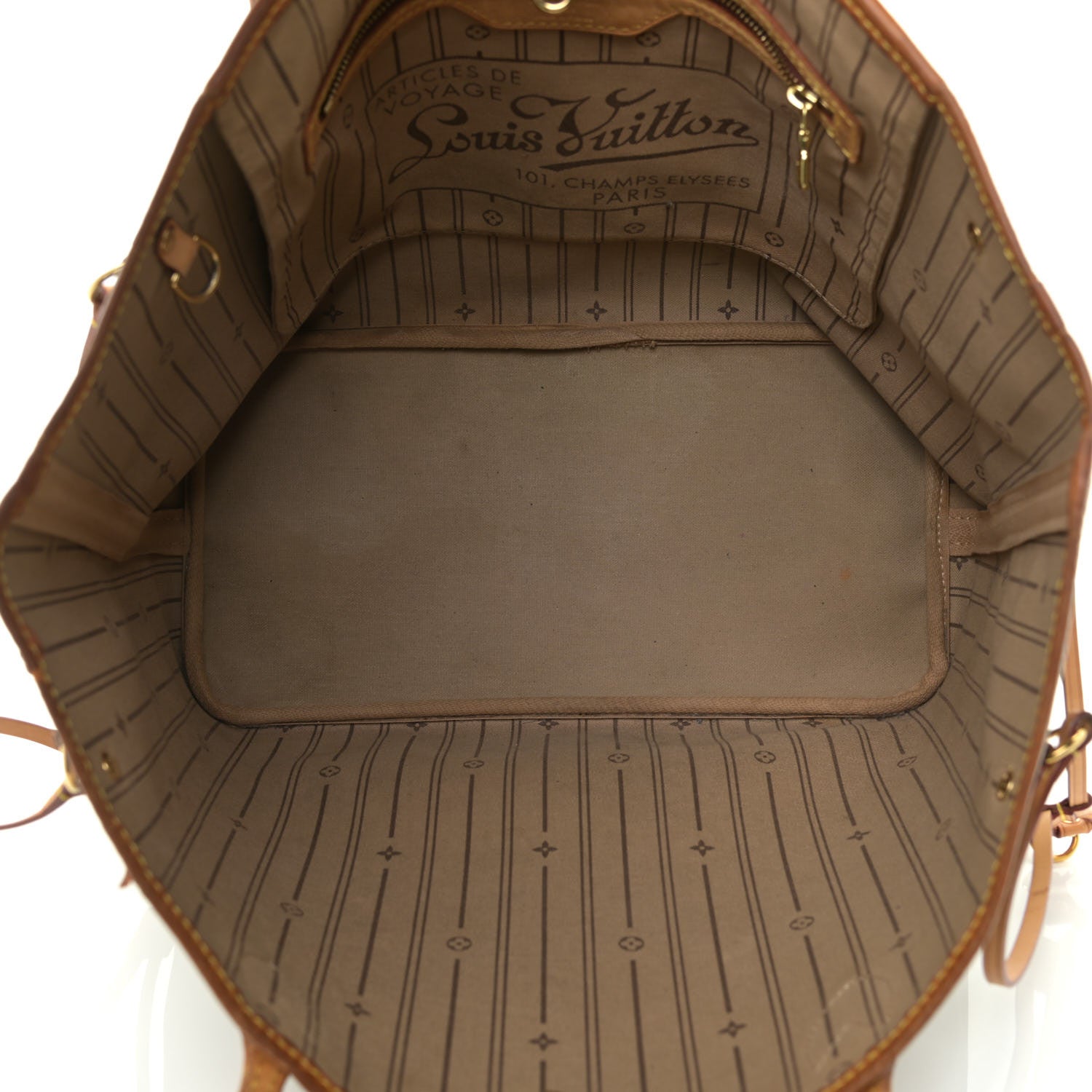 Louis Vuitton Monogram Neverfull MM 7 of 19
