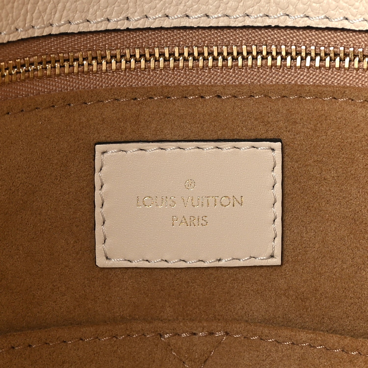 Louis Vuitton Empreinte Monogram Giant Onthego GM Creme 6 of 8