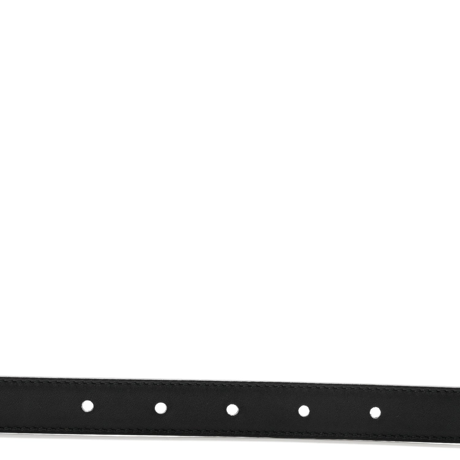 Gucci Calfskin Double G 30mm Belt 75 30 Black 3 of 7