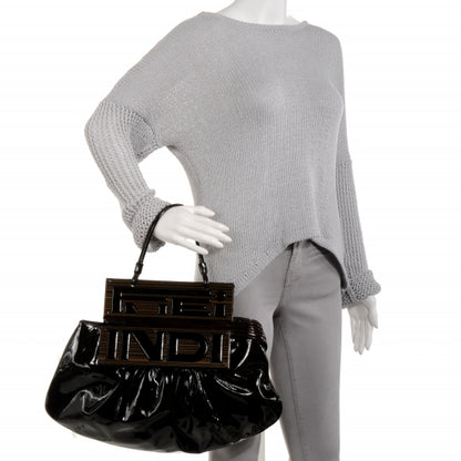 Fendi Patent To You Convertible Clutch Brown 2 of 8