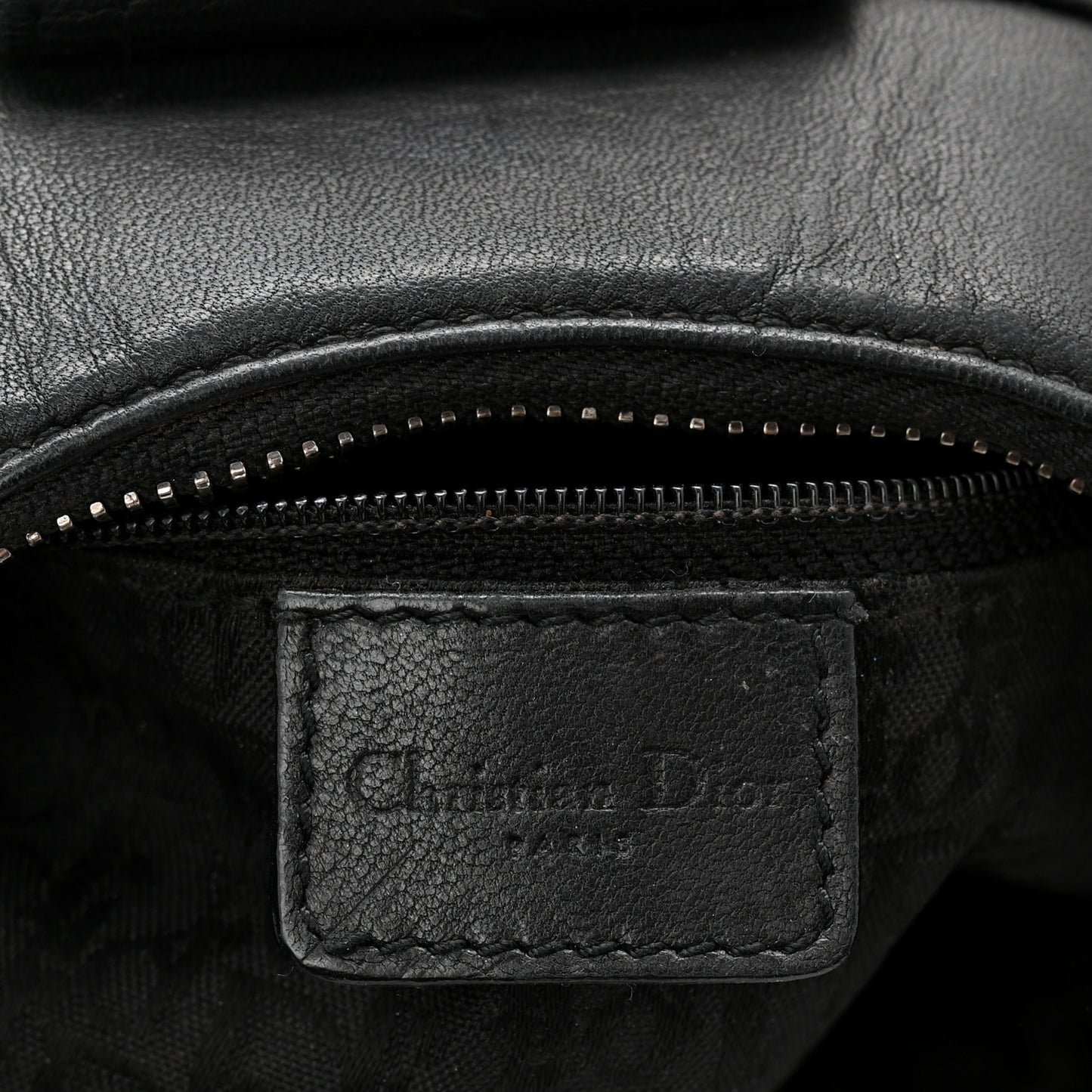 Calfskin Admit It Hobo Black
