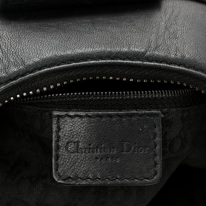 Christian Dior Calfskin Admit It Hobo Black 6 of 12