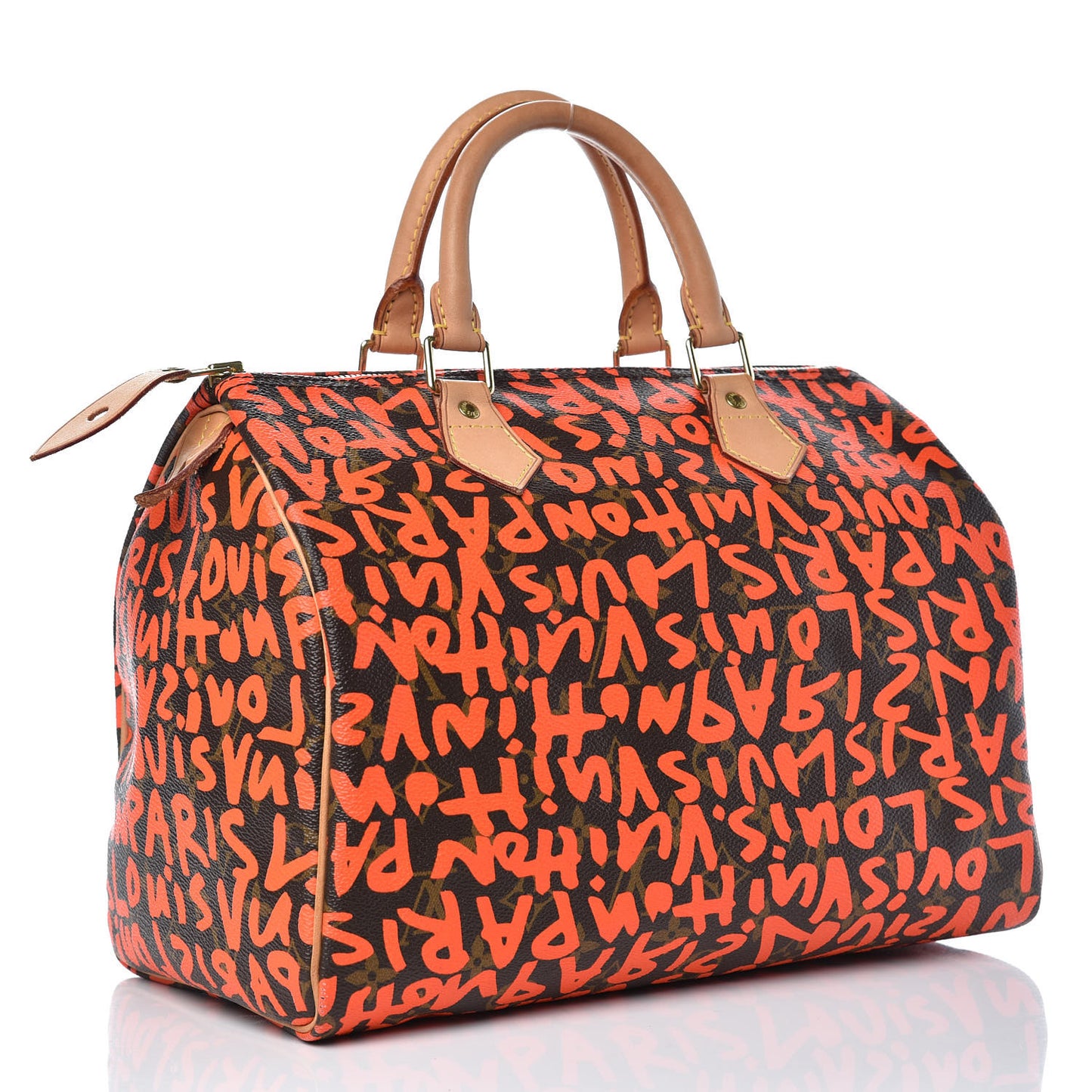 Monogram Graffiti Speedy 30 Orange