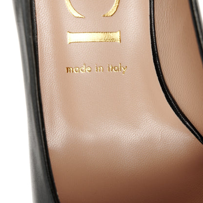 Gucci Malaga Kid Horsebit 75mm Pumps 39 Black 8 of 11