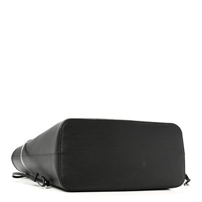 Louis Vuitton Epi Neverfull MM Black 4 of 9