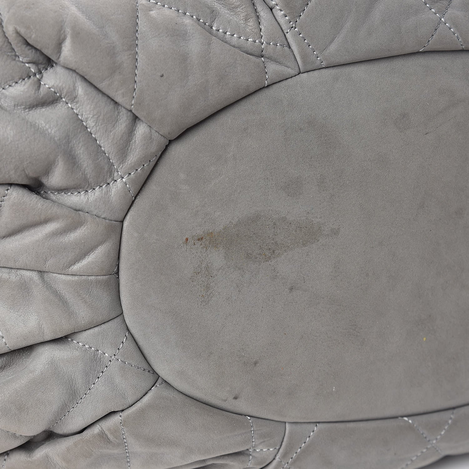 Chanel Iridescent Calfskin Quilted Large In The Mix Tote Grey 12 of 14