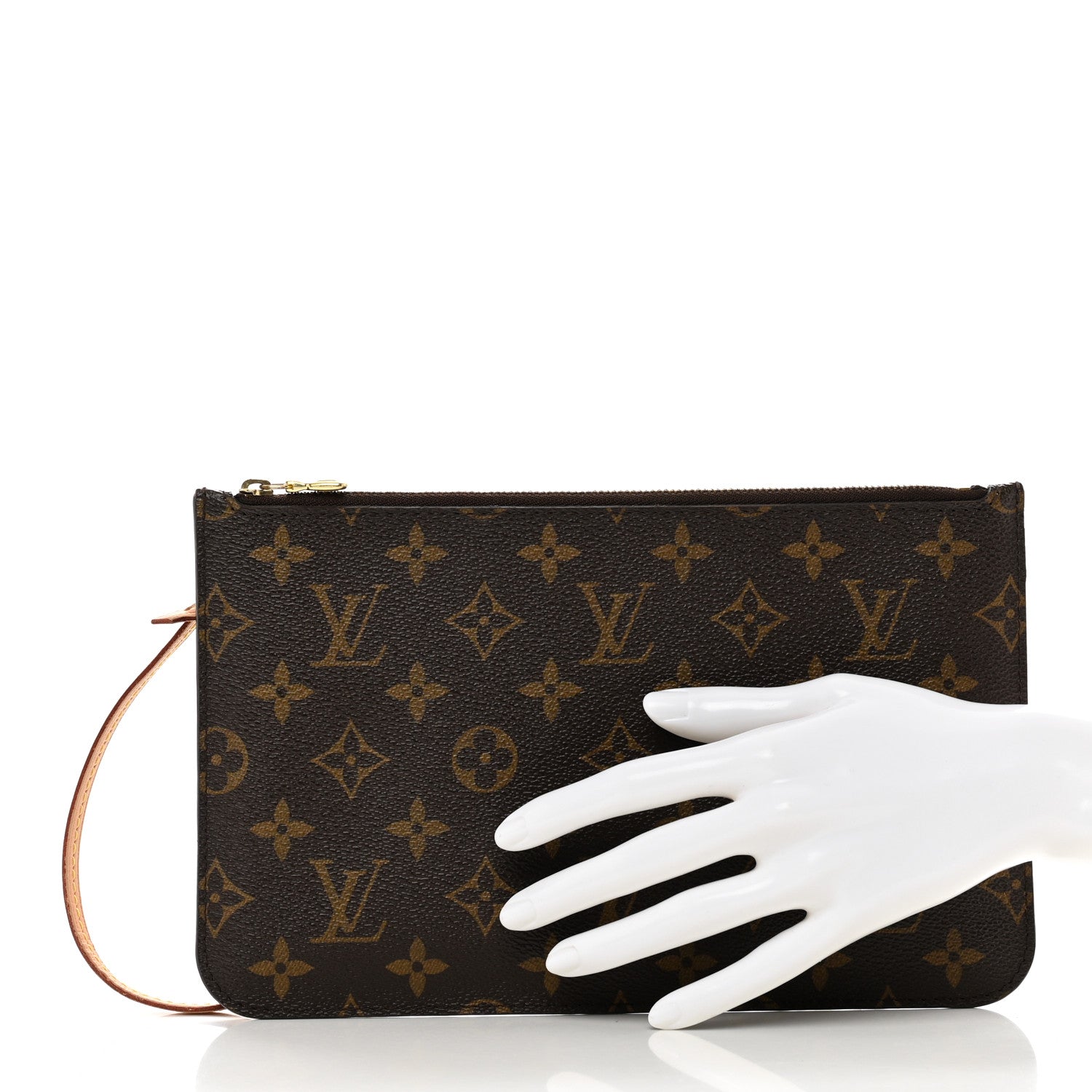 Louis Vuitton Monogram Neverfull MM GM Pochette 2 of 8