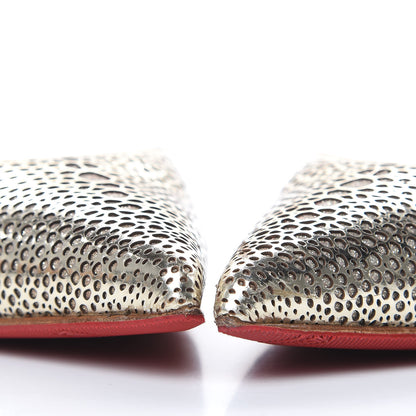Christian Louboutin Specchio Mini Glitter Galupump 70 Pumps 37 Light Gold 13 of 14