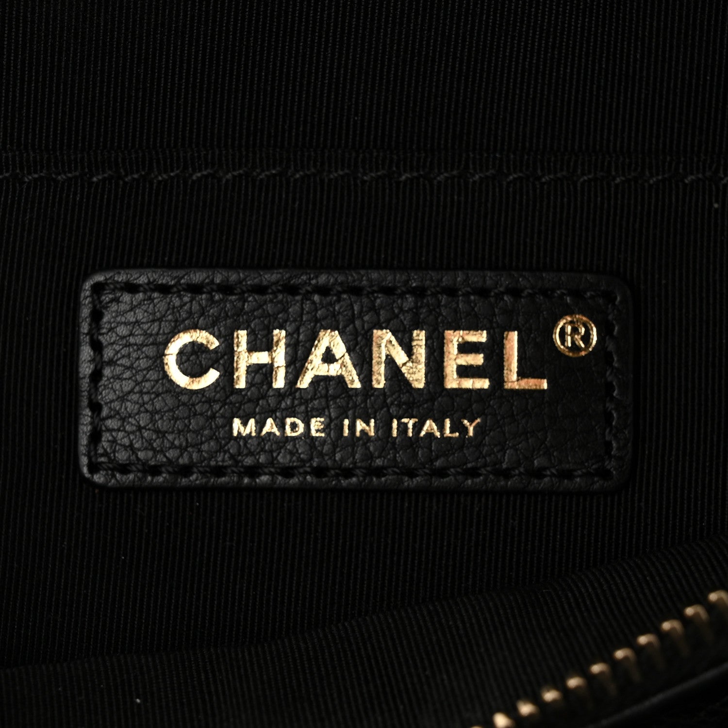 Chanel Calfskin Quilted Banane Waist Bag Fanny Pack Black 6 of 11