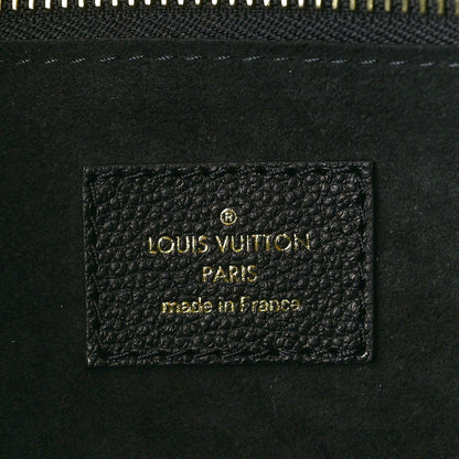 Louis Vuitton Empreinte Monogram Giant Neverfull MM Black Beige 7 of 10