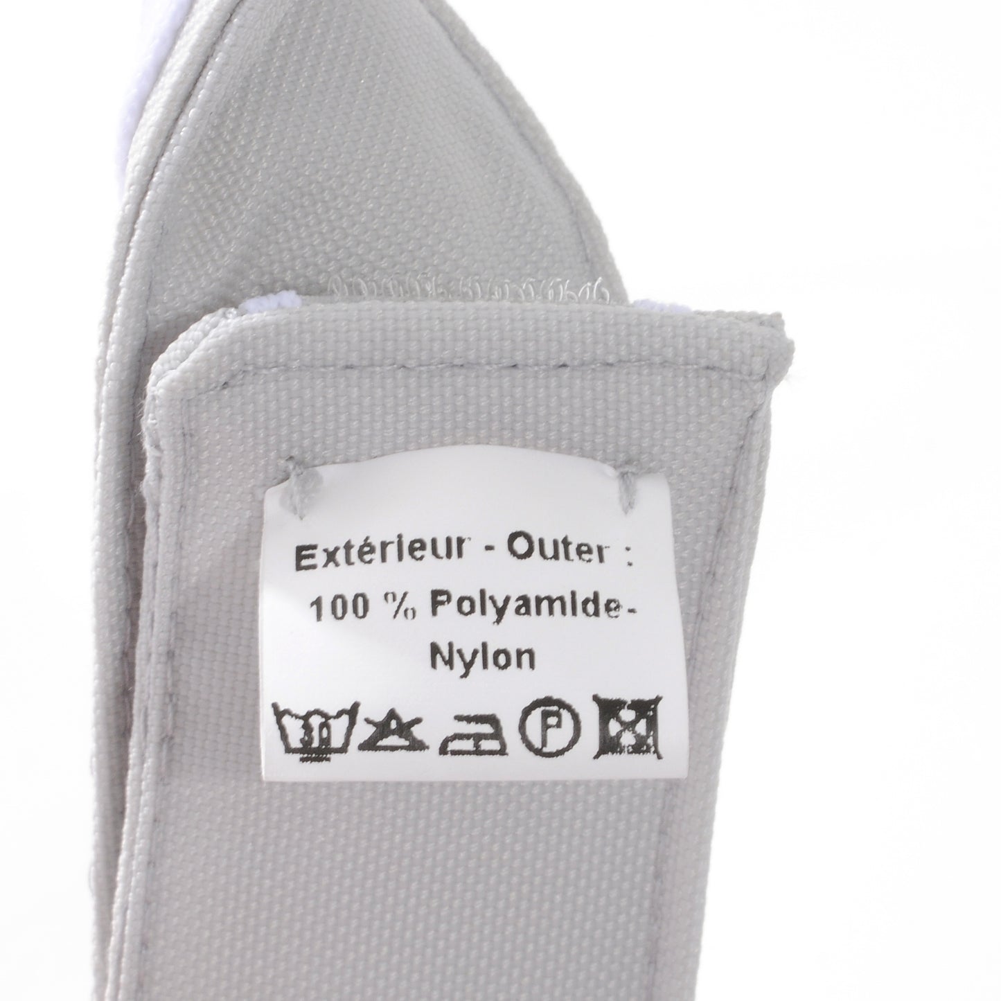 Nylon Sport Tennis Visor Grey
