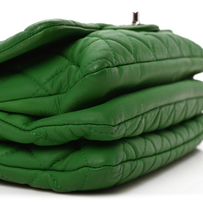 Chanel Calfskin Quilted Tender Touch Flap Bag Green 9 of 10