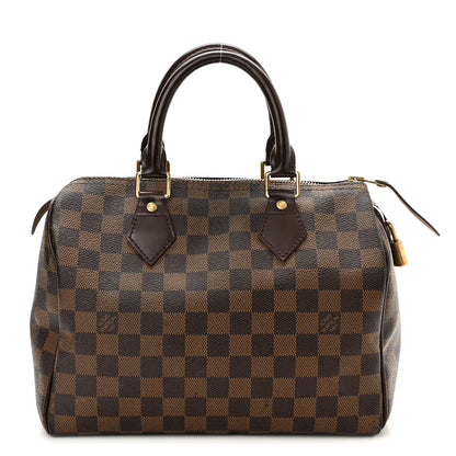 Louis Vuitton Damier Ebene Speedy 25 1 of 14