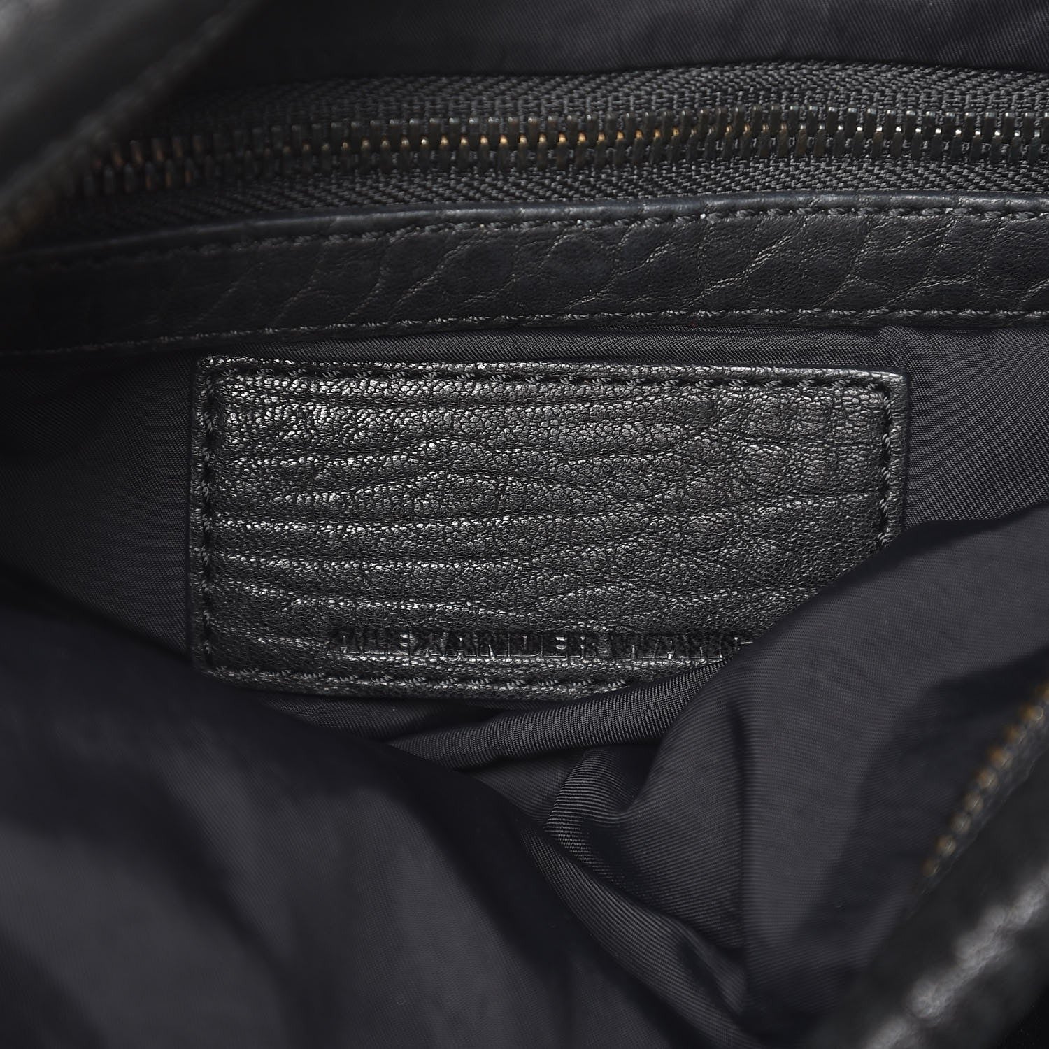 Alexander Wang Pebbled Lambskin Rocco Black Matte Black Hardware 6 of 11