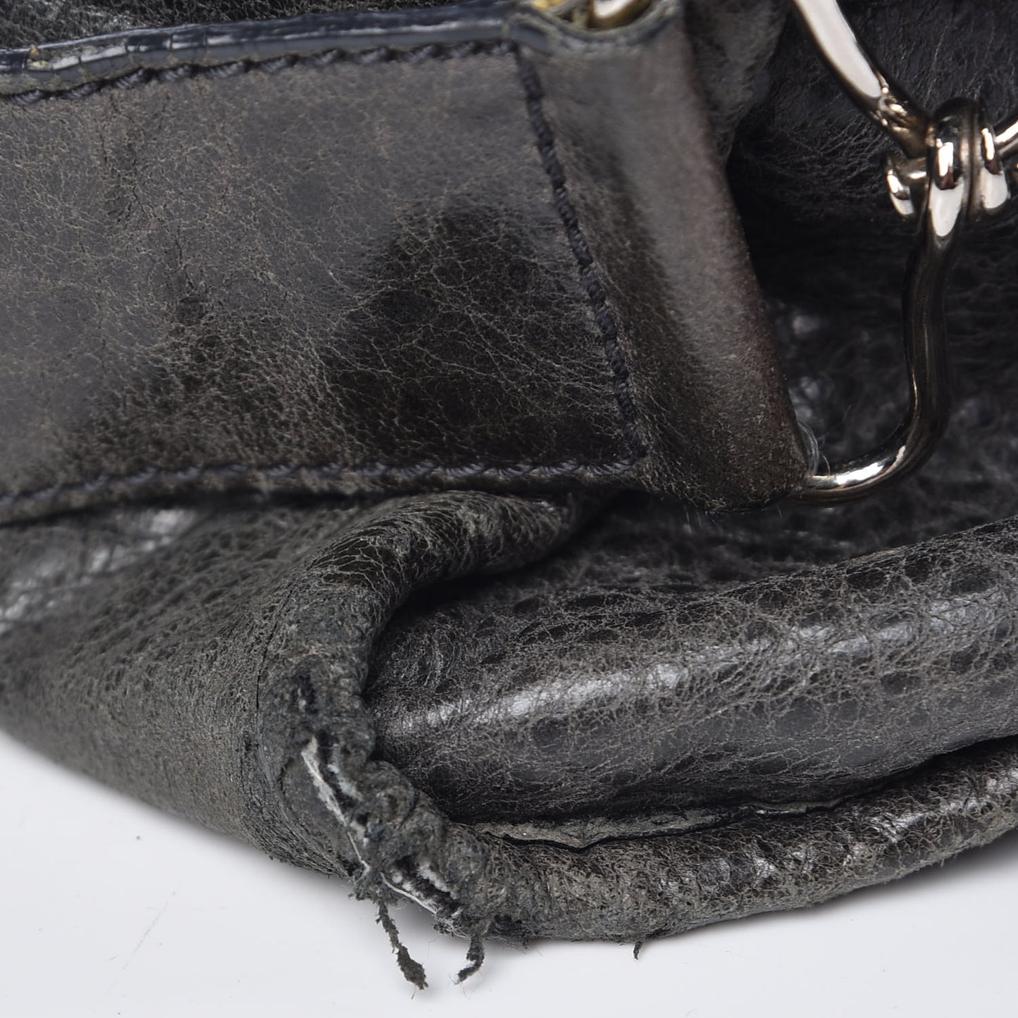 Agneau Giant 21 Silver Hardware City Anthracite