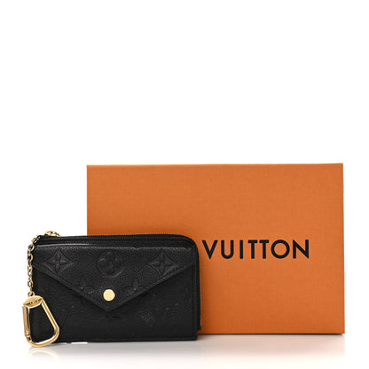 Louis Vuitton Empreinte Recto Verso Card Holder Black 7 of 7