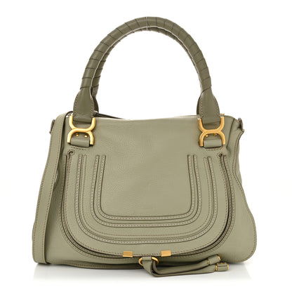 Chloe Calfskin Medium Marcie Satchel Baobab Green 1 of 13