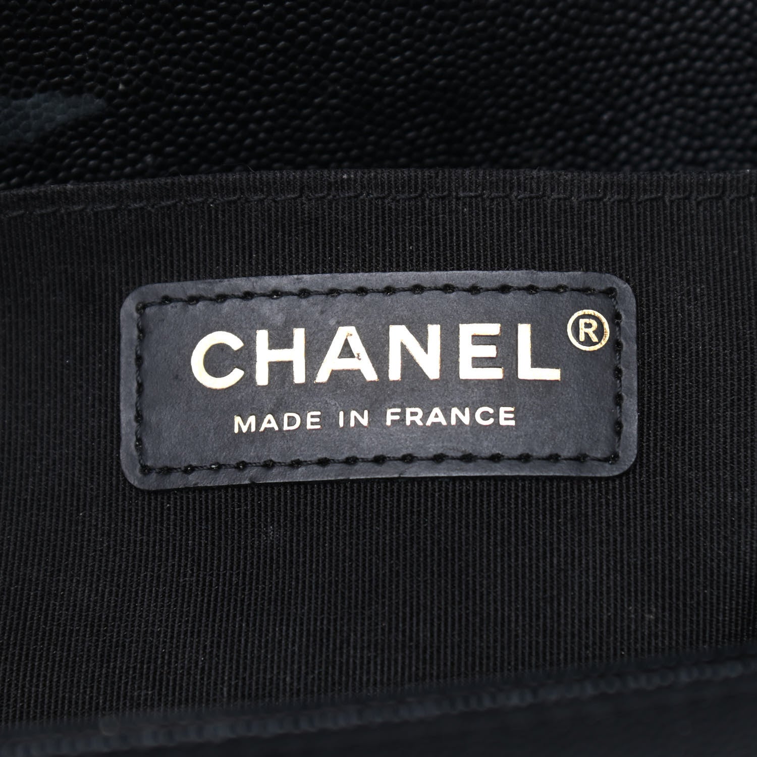 Chanel Caviar Quilted Medium Boy Flap Black 6 of 10