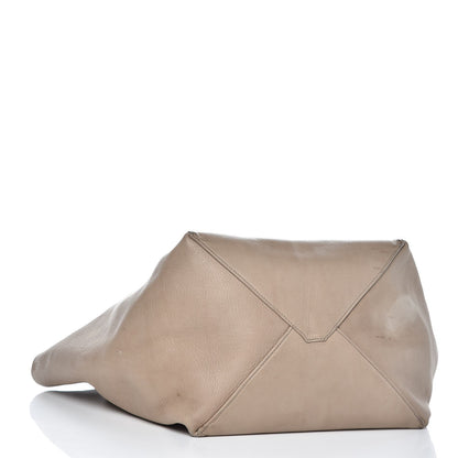 Celine Lambskin Horizontal Cabas Beige 4 of 16