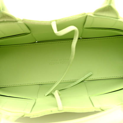 Bottega Veneta Nappa Maxi Intrecciato Mini Arco Tote Fresh Mint 6 of 10