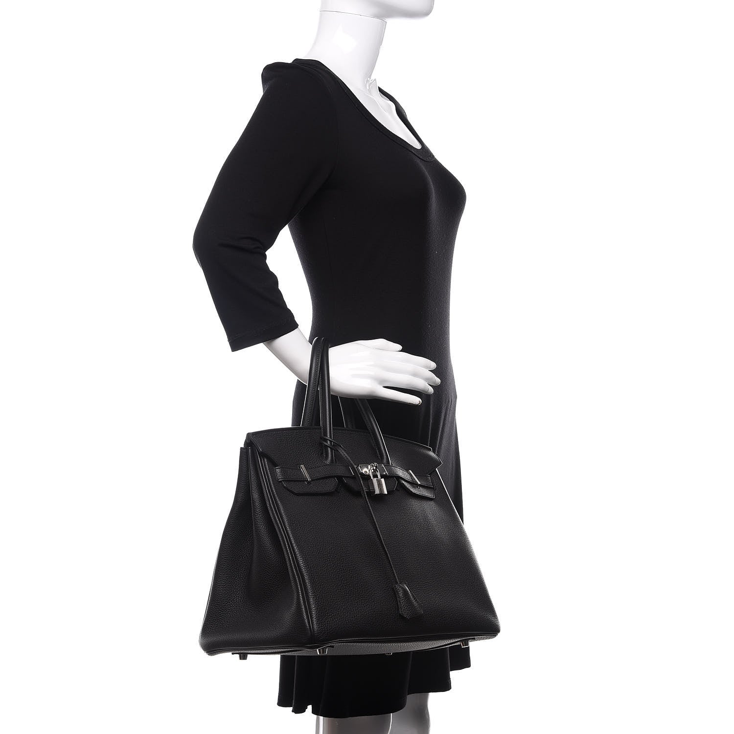 Hermes Togo Birkin 35 Black 2 of 10