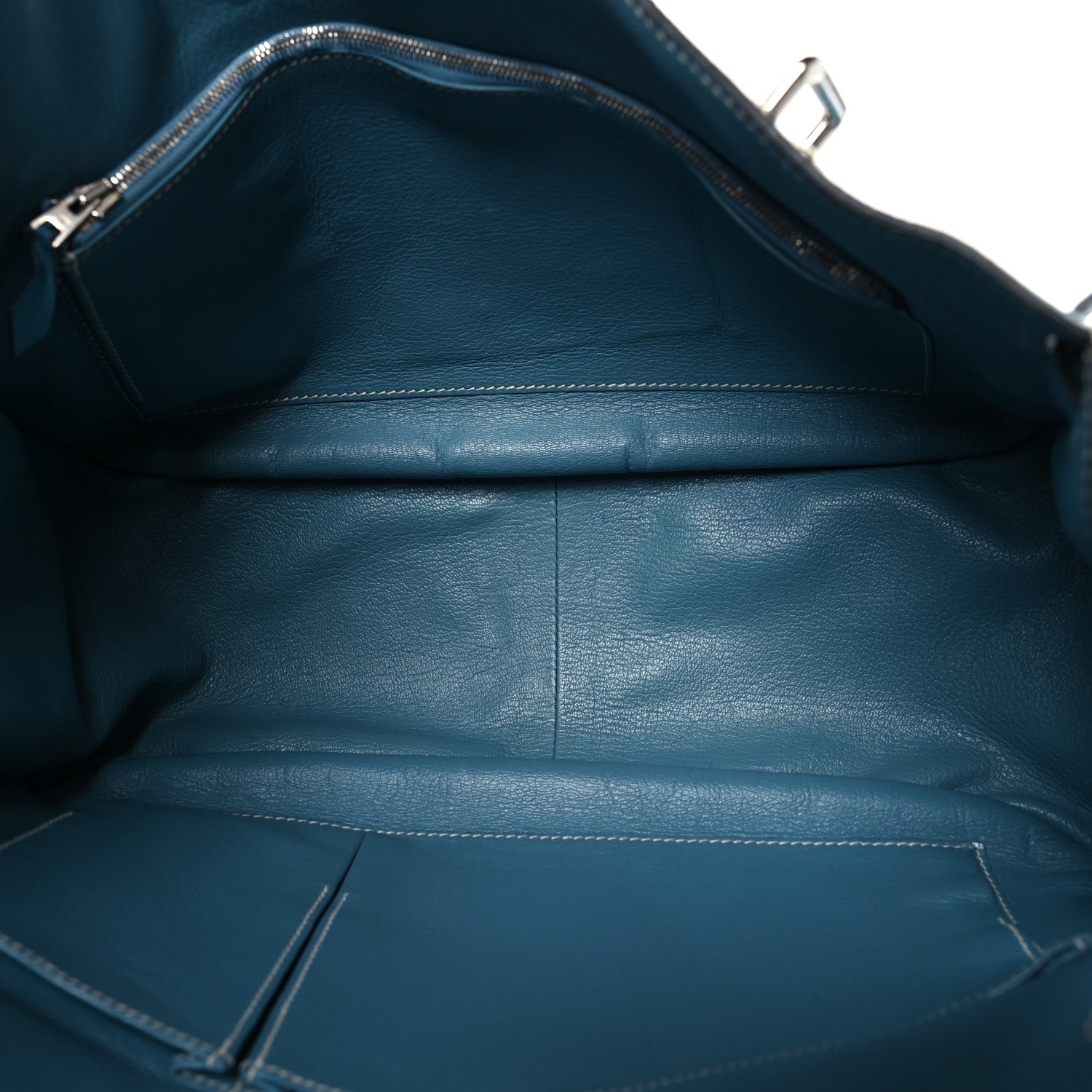Hermes Taurillon Clemence Jypsiere 34 Blue Jean 5 of 17