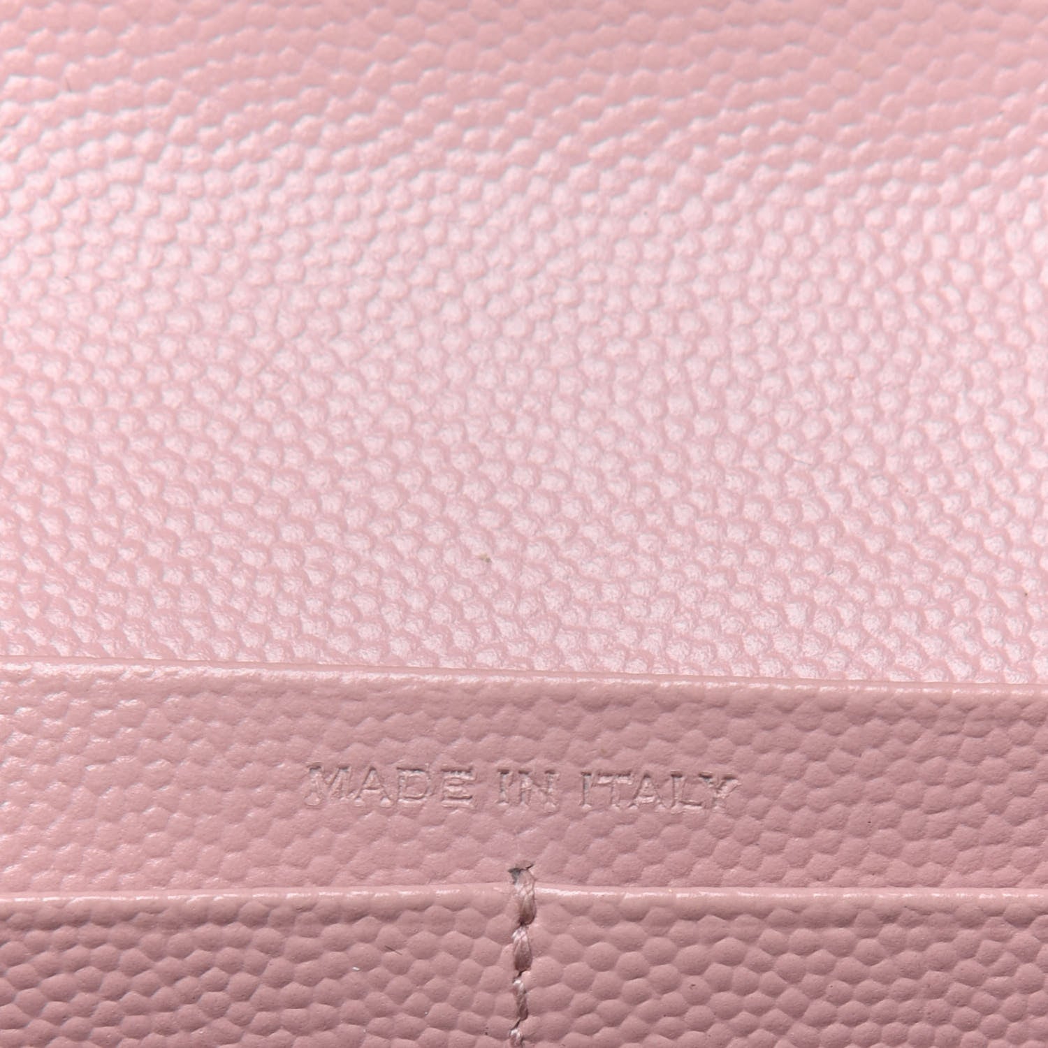 Saint Laurent Grain De Poudre Matelasse Chevron Monogram Flap Wallet Pale Pink 7 of 20