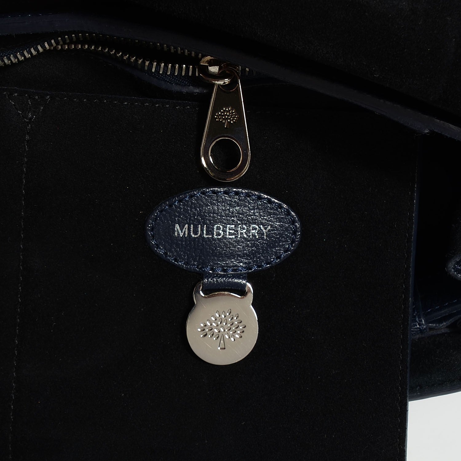 Mulberry Glossy Goatskin Bayswater Midnight 6 of 10