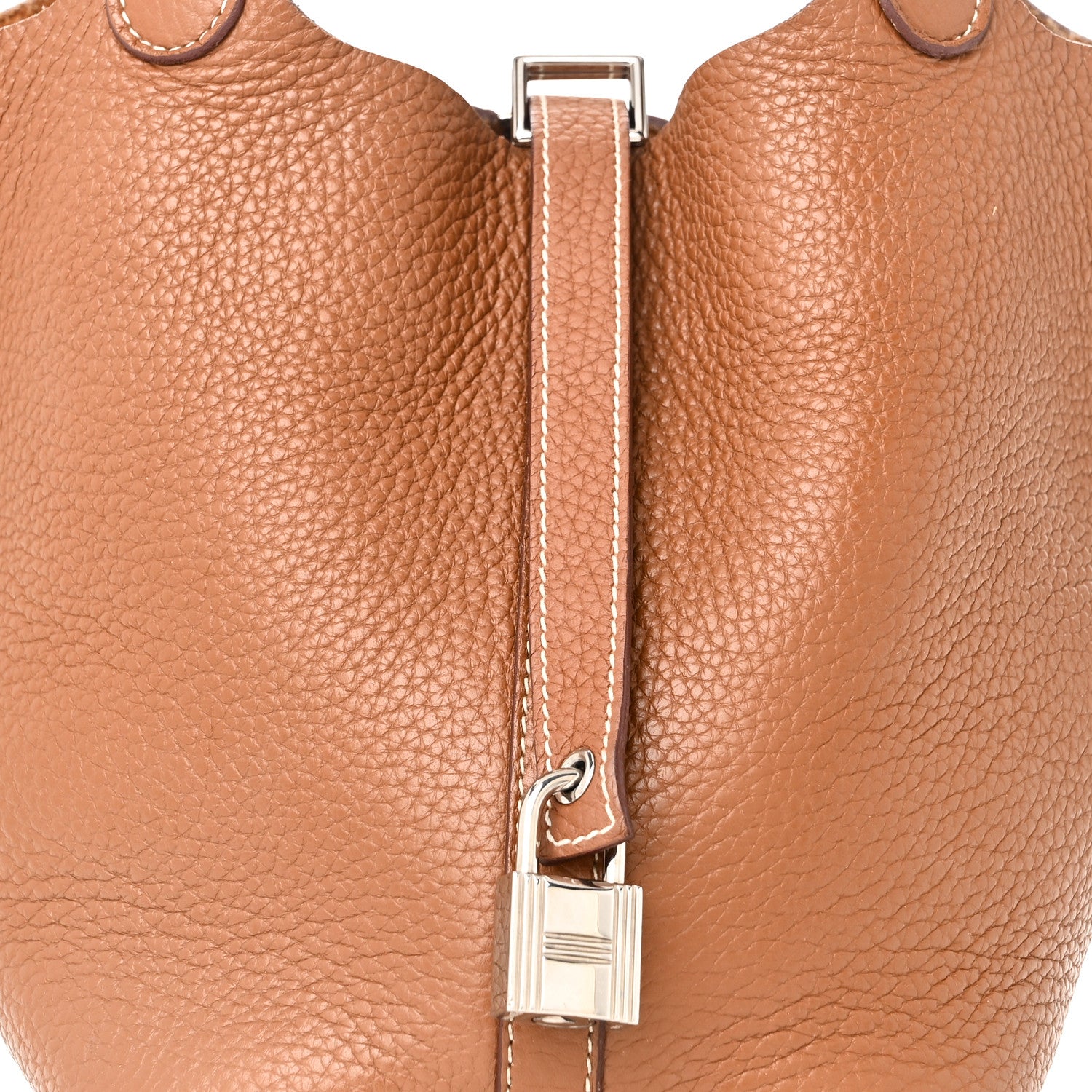 Hermes Taurillon Clemence Picotin Lock 18 PM Gold 8 of 10