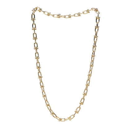 Tiffany 18K Yellow Gold Small HardWear Link Necklace 3 of 6