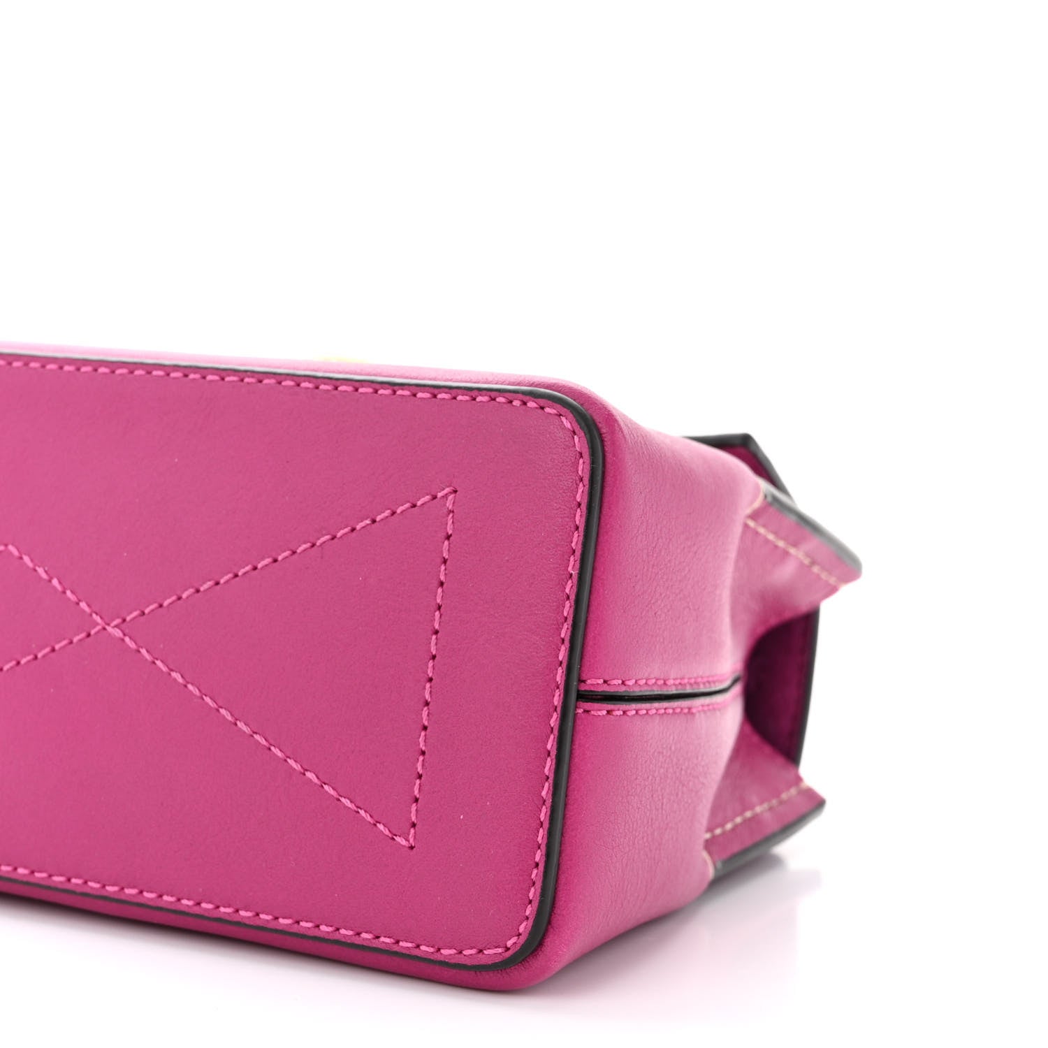 Mulberry Small Classic Grain Calfskin Micro Seaton Pink 9 of 9