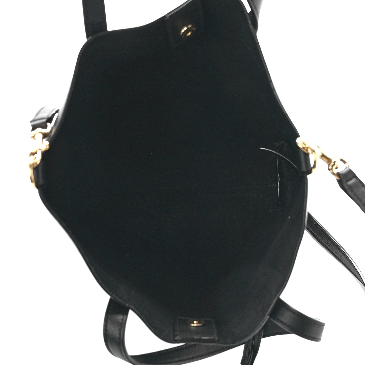Saint Laurent Calfskin Toy Shopping Tote Black 5 of 11