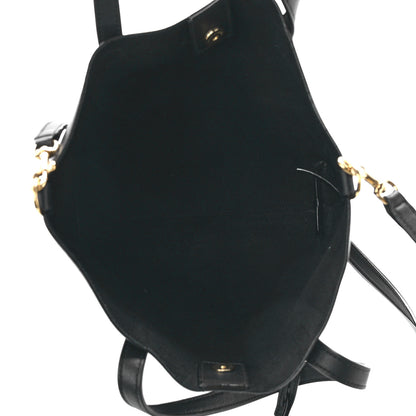 Saint Laurent Calfskin Toy Shopping Tote Black 5 of 11