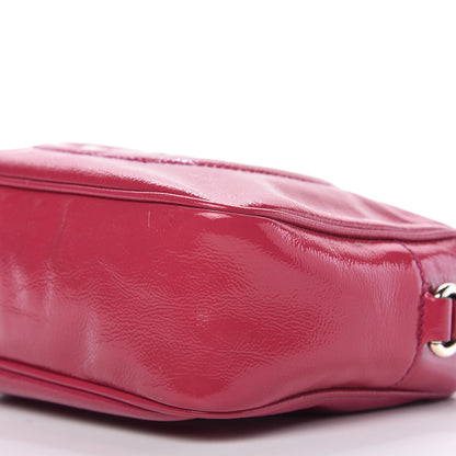 Gucci Soft Patent Small Soho Disco Bag Bright Bougainvillea 7 of 9