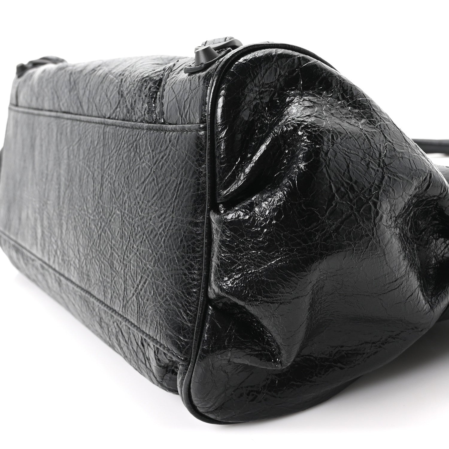 Balenciaga Agneau Arena Classic Hardware East West Le City Black 9 of 9