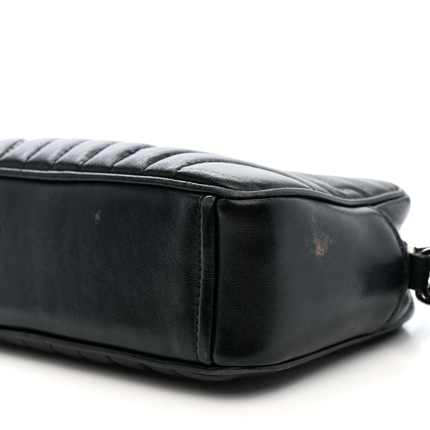 Prada Soft Calfskin Diagramme Camera Bag Black 10 of 18