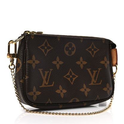 Louis Vuitton Monogram Mini Pochette Accessories 4 of 9