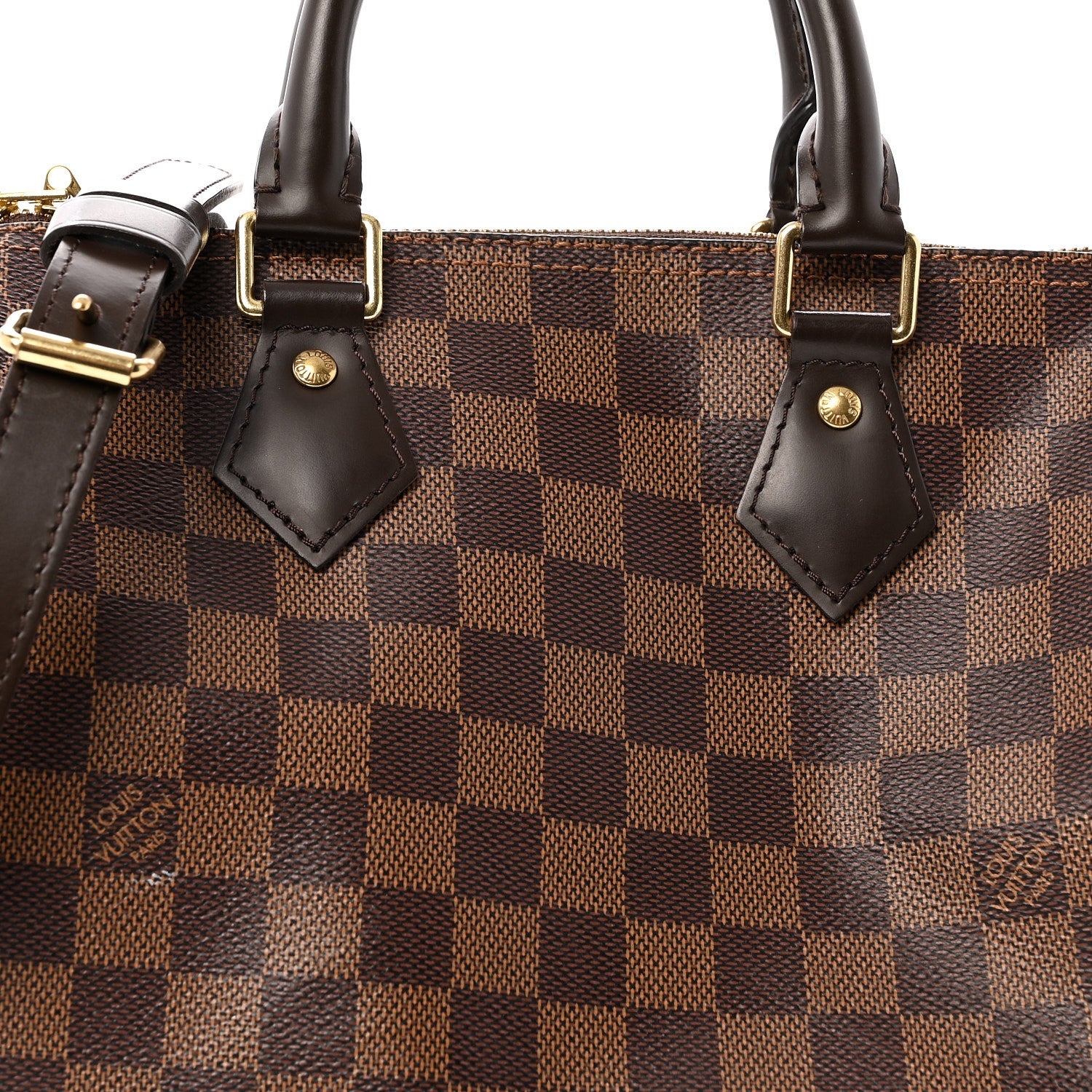 Louis Vuitton Damier Ebene Speedy Bandouliere 25 8 of 14