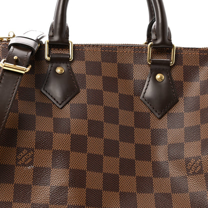 Louis Vuitton Damier Ebene Speedy Bandouliere 25 8 of 14