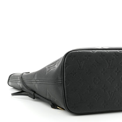 Louis Vuitton Empreinte Monogram Giant Neverfull MM Black 8 of 10