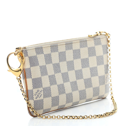 Louis Vuitton Damier Azur Pochette Milla MM 3 of 7