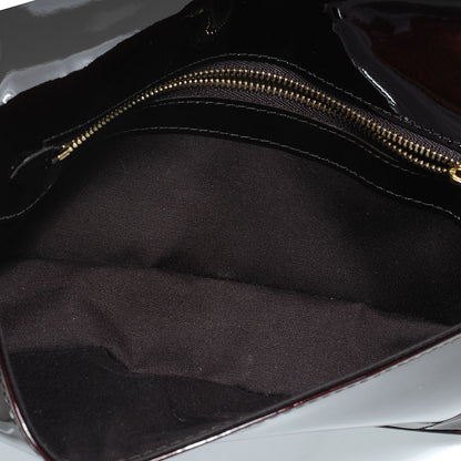 Louis Vuitton Patent Sobe Clutch Amarante 7 of 7